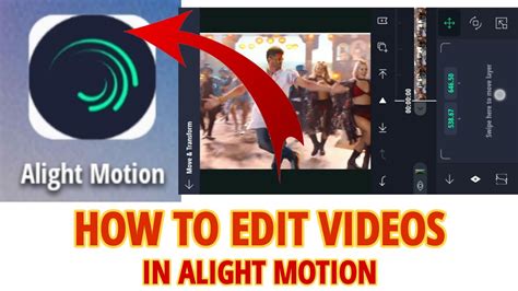 How To Edit Videos In Alight Motion Video Editing Make Awesome Youtube