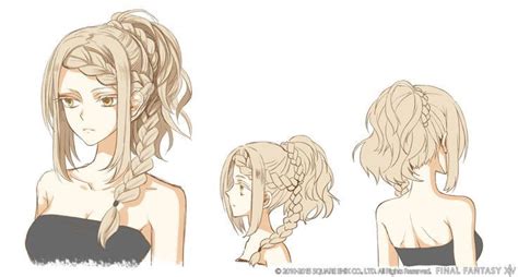 Pin On Character Design Hair