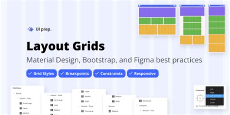 Figma Layout Grids Material Design Based Figma Asset