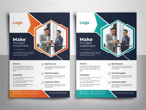 Corporate Flyer Design A4 Business Flyer Template Uplabs