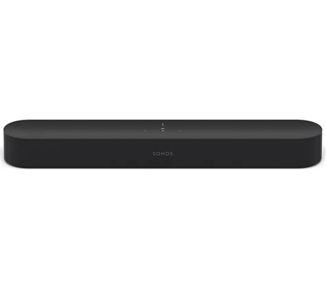 Buy Sonos Beam Compact Sound Bar With Amazon Alexa Black Free