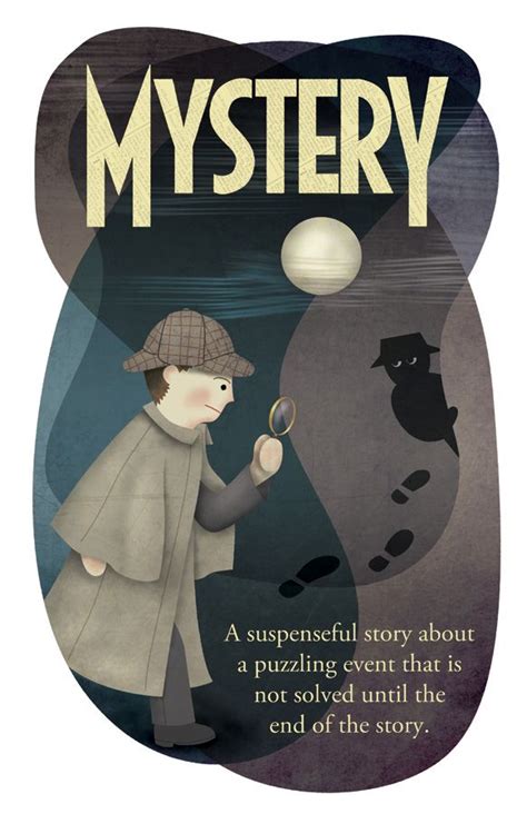 Mystery Genre Poster Genre Posters Mystery Genre Genre Study