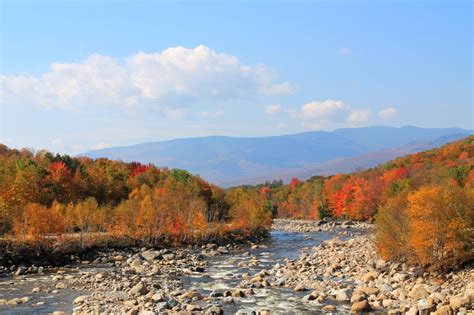 White Mountains Of New Hampshire Fall Foliage