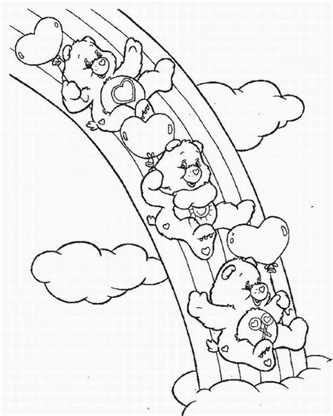 Care Bears Printable Coloring Pages Coloring Home
