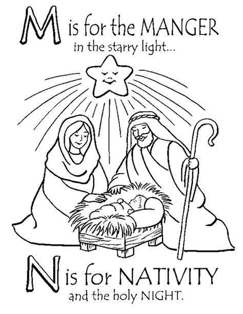 Setting up such a holy nativity scene the scene is peaceful and loving. Free Printable Nativity Coloring Pages for Kids - Best ...