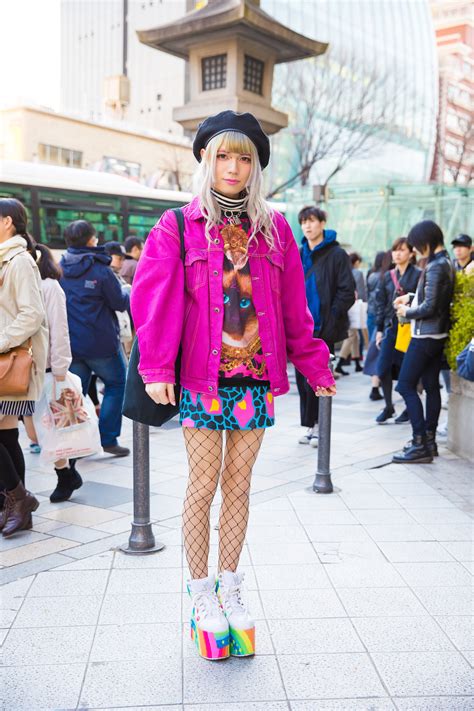 The Best Street Style From Tokyo Fashion Week Fall 2017 Harajuku