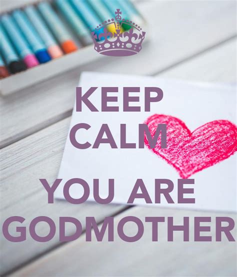 Keep Calm You Are Godmother Poster Marine Keep Calm O Matic