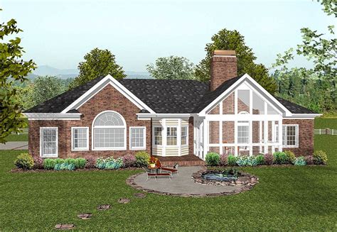 Elegant One Story House Plan 20062ga Architectural Designs House