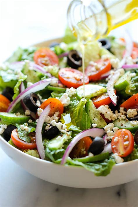Greek Salad Damn Delicious