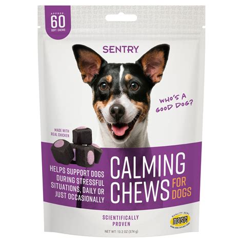 Sentry Calming Chews For Dogs 60 Soft Chews