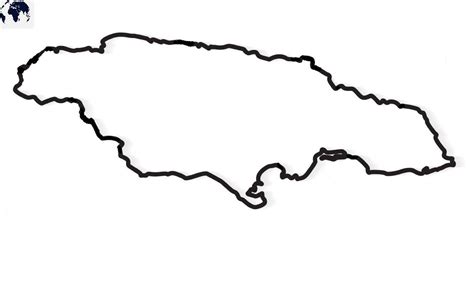 Map Of Jamaica Piercing Tattoo Piercings Printable Maps Printables
