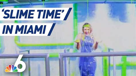 Nickelodeon Slime Time Comes To Miami Nbc 6 Youtube