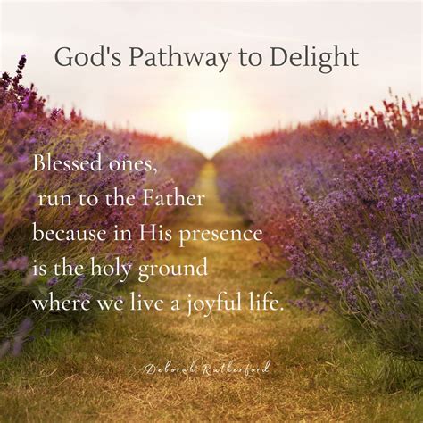 Gods Pathway To Delight