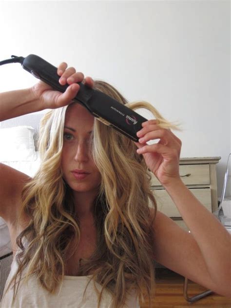 10 Loose Waves With Flat Iron Fashion Style