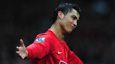 Первый гол Роналду за МЮ Cristiano Ronaldos First Goal For Mu Youtube