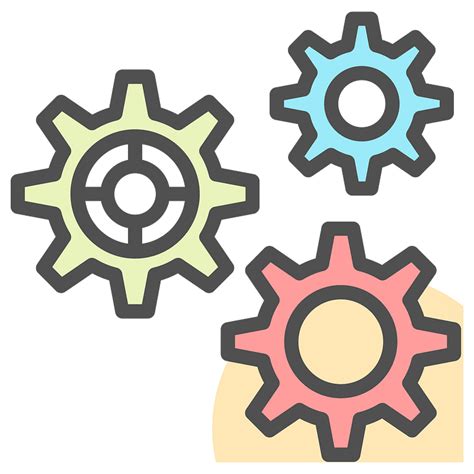 Cogs Icon Free Download Transparent Png Creazilla