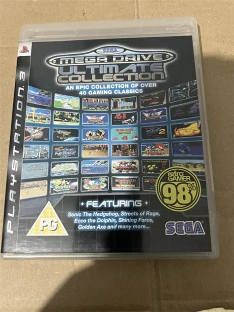 Sega Mega Drive Ultimate Collection Sony Playstation 3 Ps3 40 Games