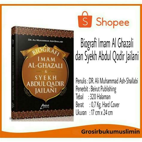 Jual Buku Biografi Imam Al Ghazali Dan Syekh Abdul Qodir Jailani