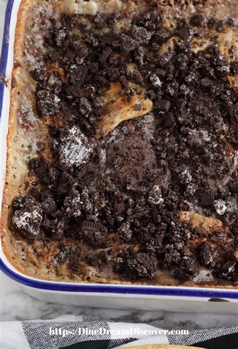 ( if you like it less sweet, you substitute a little condensed milk with 2 teaspoons of milk.) Easiest Oreo Dump Cake Recipe | DINE DREAM DISCOVER