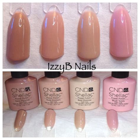 Cnd Shellac Intimites Collection Beautiful Nude Colors My Xxx Hot Girl