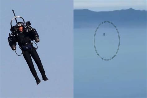 Tony Stark Again Pilot Captures Mysterious Footage As Las Jetpack Man