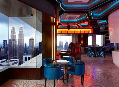 deep blue at the face suites rooftop bar in kuala lumpur the rooftop guide