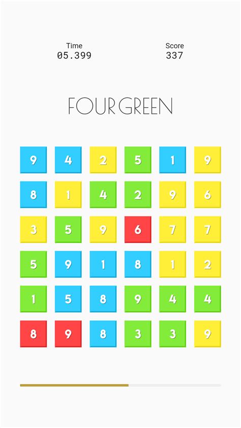 The Brain Training Game About Matching Numbers And Colours