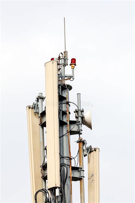 Telecommunication Antennas Stock Image Image Of Network 62121755