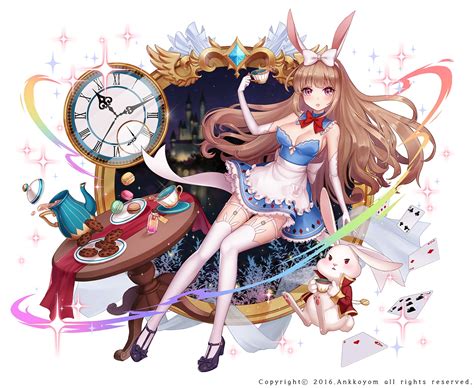 Alice In Wonderland Alice Wonderland Ango Animal Animal Ears Apron