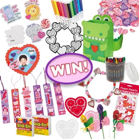 Oriental Trading Valentines Day Crafts Supplies Prize Pack Giveaway