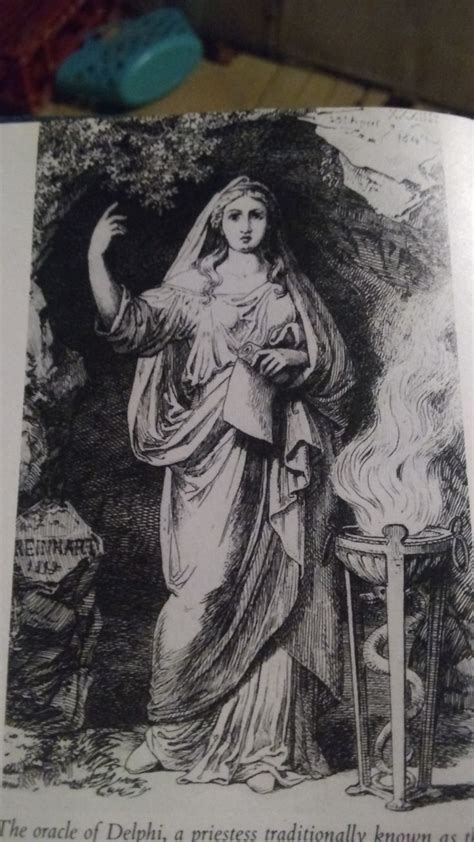 The Oracle Of Delphi A Priestess Traditionally Known As The Pythoness