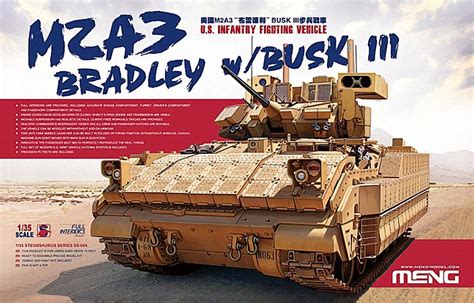 Meng 135 M2a3 Bradley Busk Iii With Full Interior Ss 004 Bbs Hobbies Toys And Collectibles