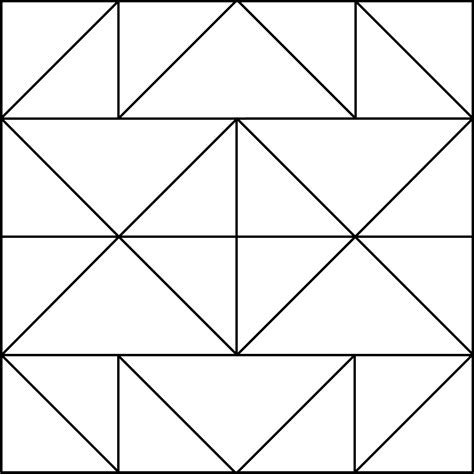 Geometric Block Pattern 31 Clipart Etc