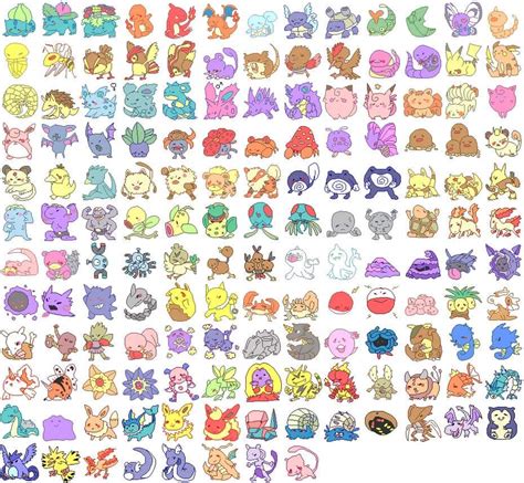 Pokemon Gen 1 Characters