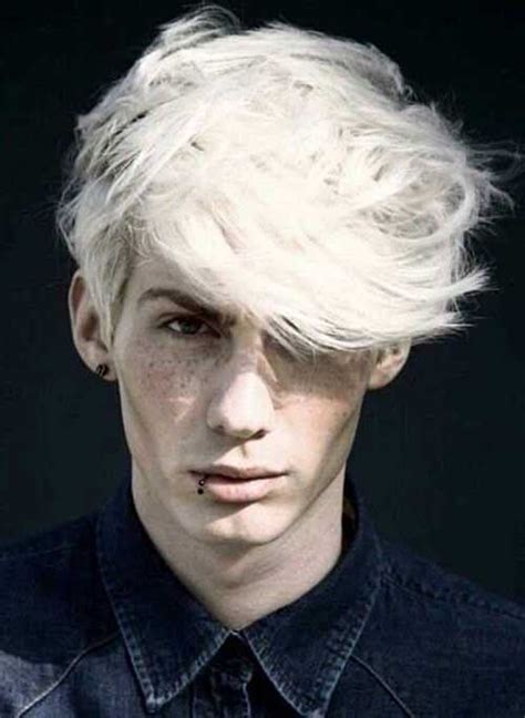 See more ideas about men blonde hair, haircuts for men, hair cuts. 15+ Guy with White Hair | The Best Mens Hairstyles & Haircuts