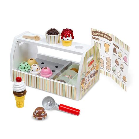 Melissa And Doug Scoop And Serve Ice Cream Counter Melissa And Doug Toys