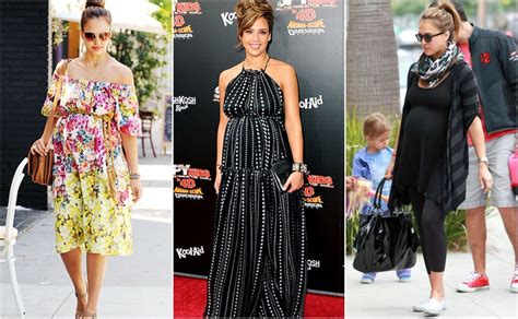 Jessica Albas Maternity Style The Fashionable Housewife