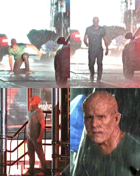 New Deadpool 2 Set Photo Featuring Wade Wilson And Blind Al Latest News