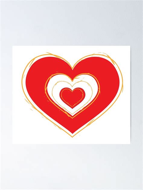 Heart Romantic Love Grunge Graffiti Poster For Sale By Helen Storm