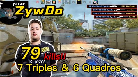 ZywOo Faceit Overpass POV 79kills 7 Triples 6 Quadros CSGO