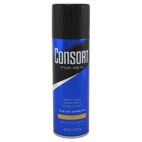 Consort for men hair spray aerosol, extra hold 8.30 ounce (pack of 3