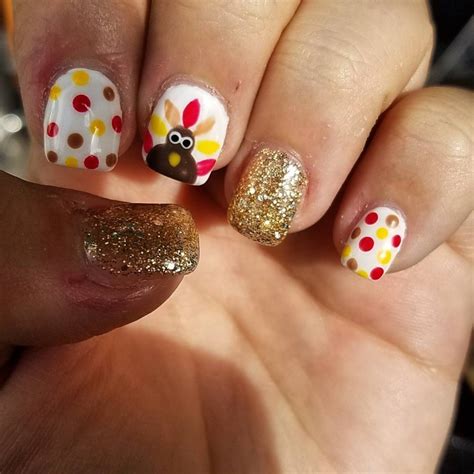 Gel Nail Designs For Thanksgiving