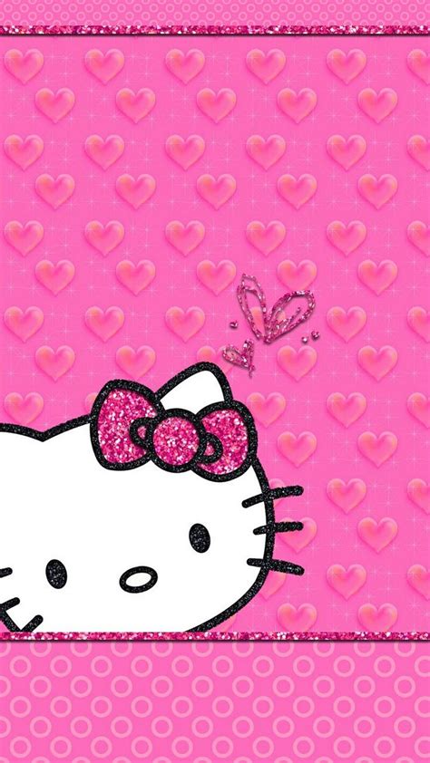 Hello Kitty Glitter Wallpapers Top Free Hello Kitty Glitter
