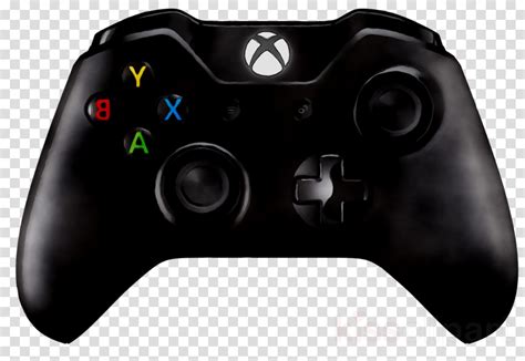 Xbox One Controller Background Clipart Game Joystick Black