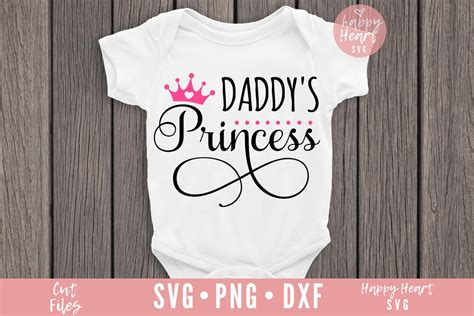 Daddys Princess Svg The Princess Has Arrived Svg Baby Etsy