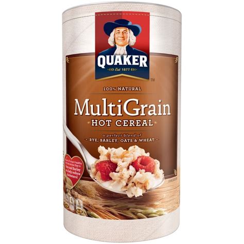 Quaker Oats 100 Natural Multi Grain Hot Cereal 18 Oz Instacart