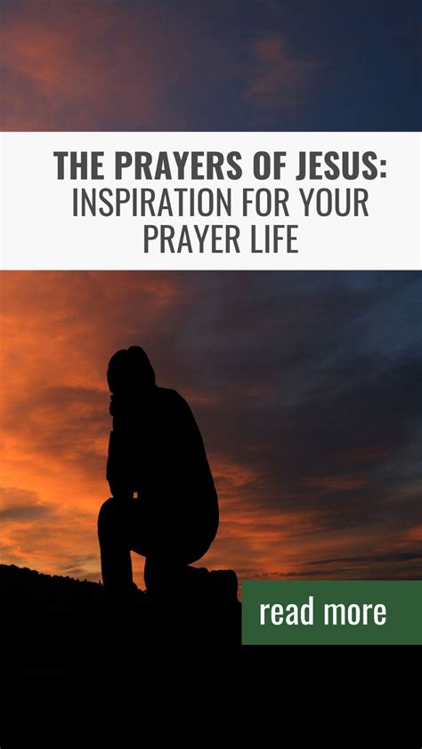 The Prayers Of Jesus Discovering Inspiration And Devotion