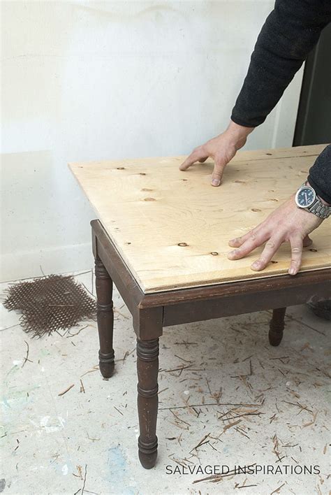 How to Upholster a Bench Seat - Salvaged Inspirations