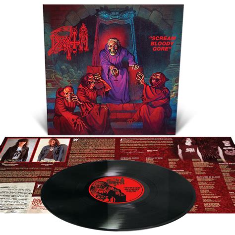 Death Scream Bloody Gore Vinyl Lp Black Bigoût Records