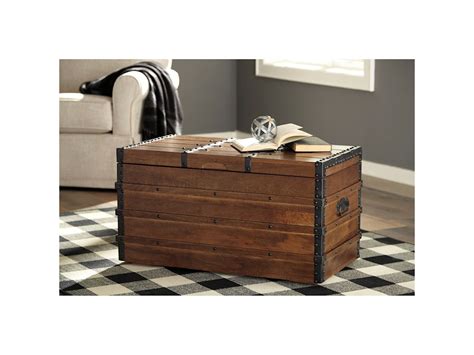 Signature Design By Ashley Kettleby Storage Trunk Royal Furniture